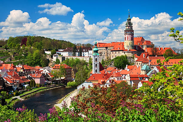istock Cesky Krumlov cityscape 530985238