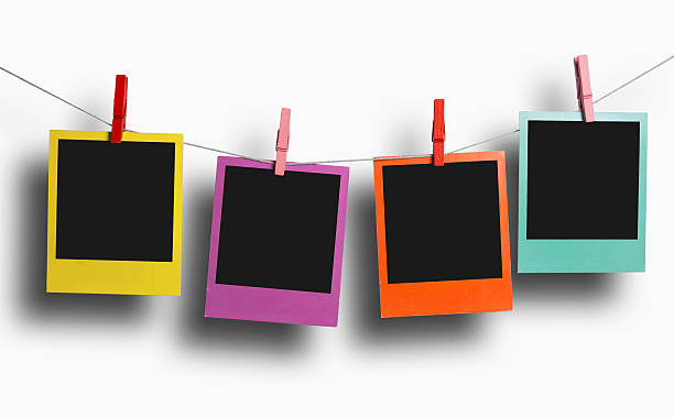 istock Four color instant photos 530985389