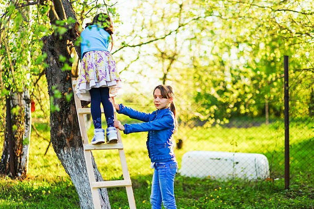 istock The child in garden. 530985910