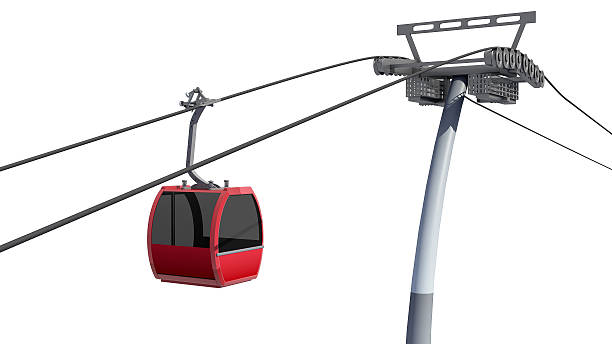 istock Illustration of Cableway 530985954