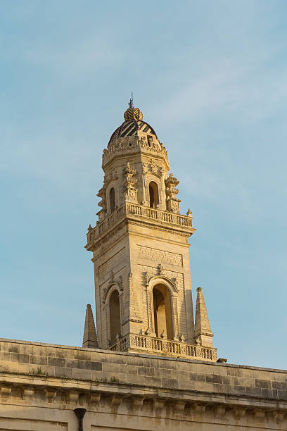 istock Lecce, the peak of the bell tower 530986288