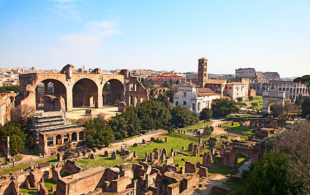 istock Ruins of the forum 530986355