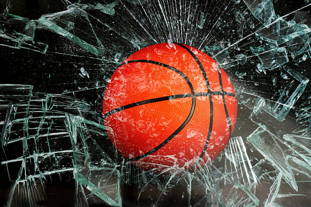 smashed backboard