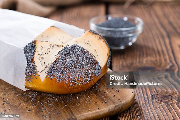 Fresh Baked Pretzel Roll Stock Photo - Download Image Now - 2015, 7-Grain Bread, Baked