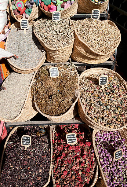 istock Vital ingredients in the Souk, Marrakech, Morocco 530987334
