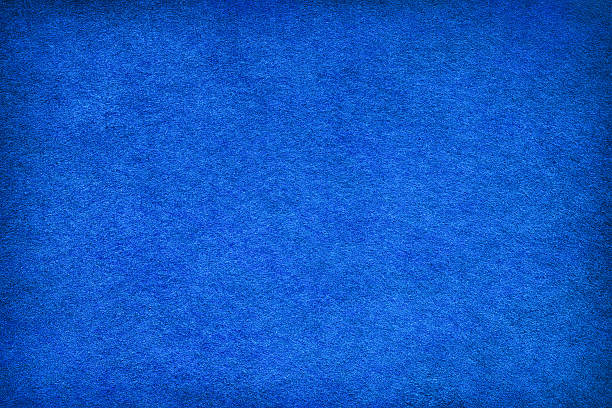 抽象的なブルーのフェルトの背景 - felt blue textured textile ストックフォトと画像