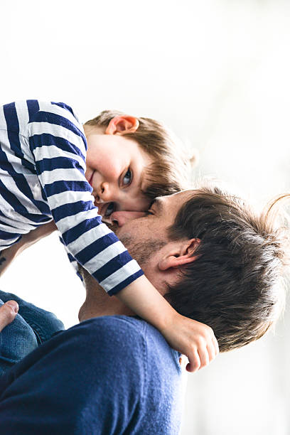 istock happiness young father with his son have fun 530990976