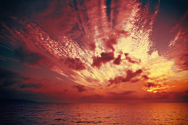 istock Magic sunrise over sea 530994209