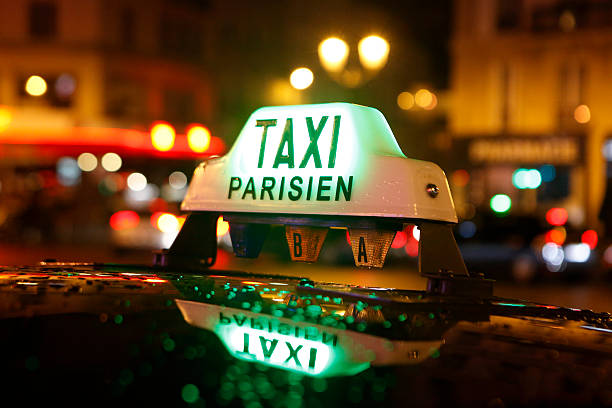 istock Taxi in Paris 530995830