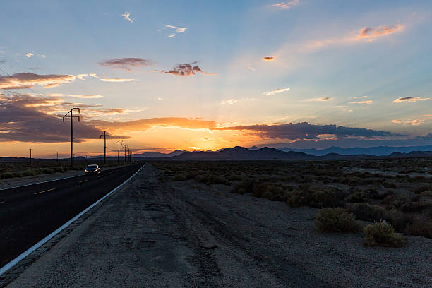 istock Sunset near Trona, California 530996344
