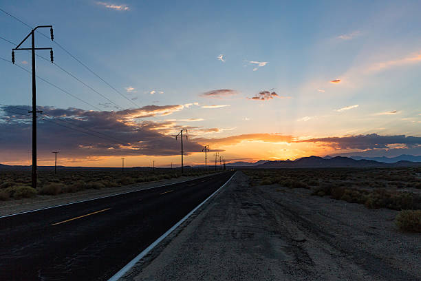 istock Sunset near Trona, California 530996400
