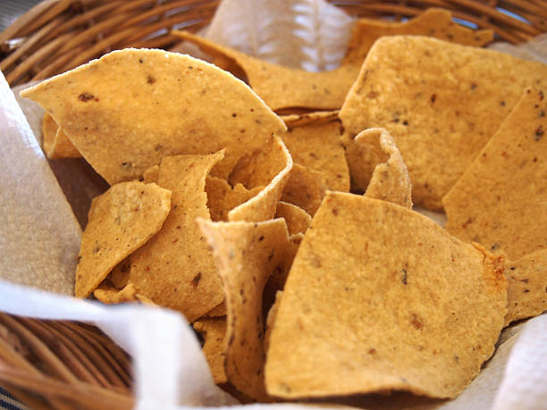 istock Basket of tortilla chips 530997272