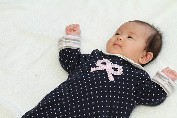 istock Smiling baby girl (Japanese 0 year old) 530997435