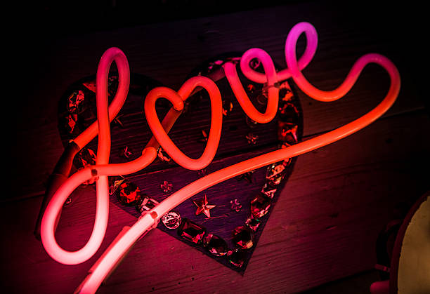istock Love Neon Sign 530997787
