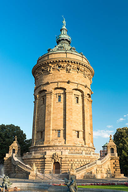 istock Water tower in Mannheim, Germany 530997999