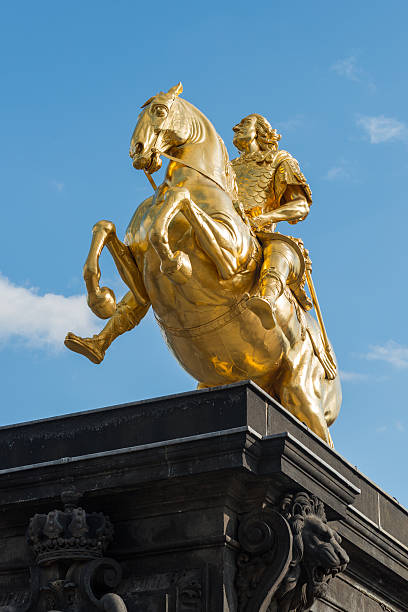 Golden Rider Monumet in Dresden
