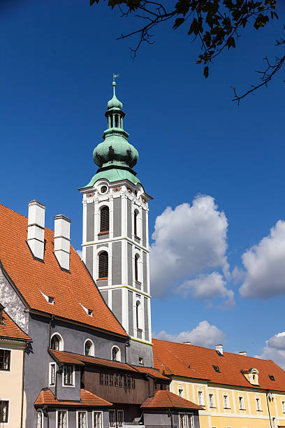 istock Tower in baroque style. Cesky Krumlov, Czech Republic. 530998564