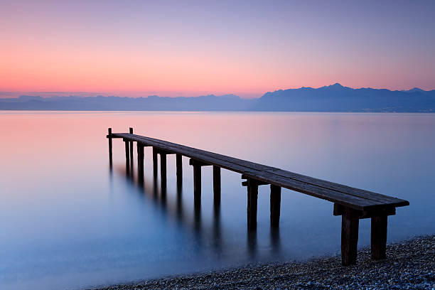 Dawn on Leman Lake
