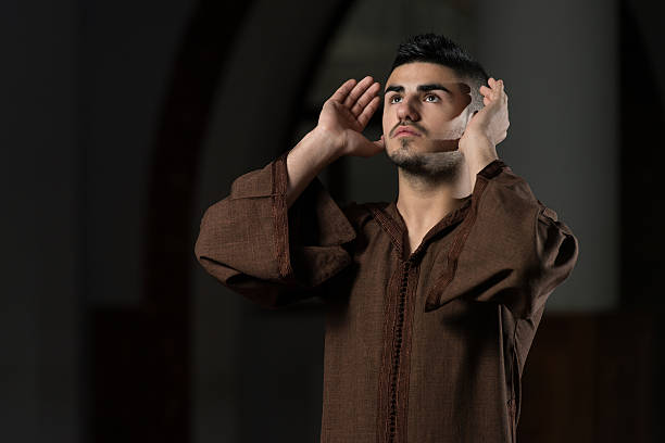 istock Muslim Man Is Praying In The Mosque 530999615