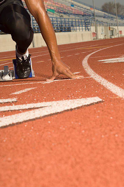 istock Male track athlete 530999915