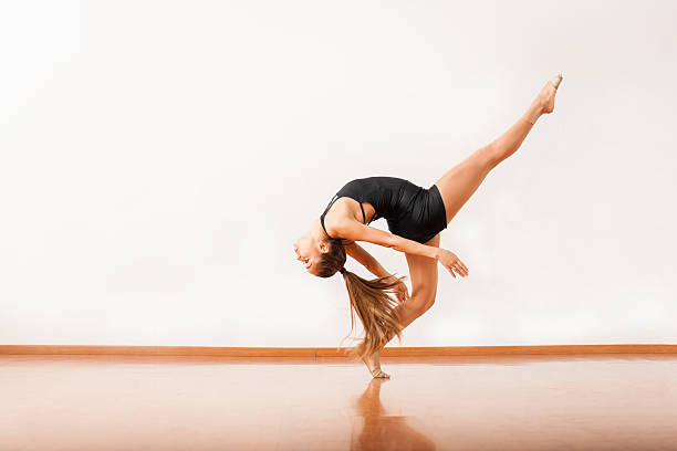 istock Young woman showing off her dance moves 531000564