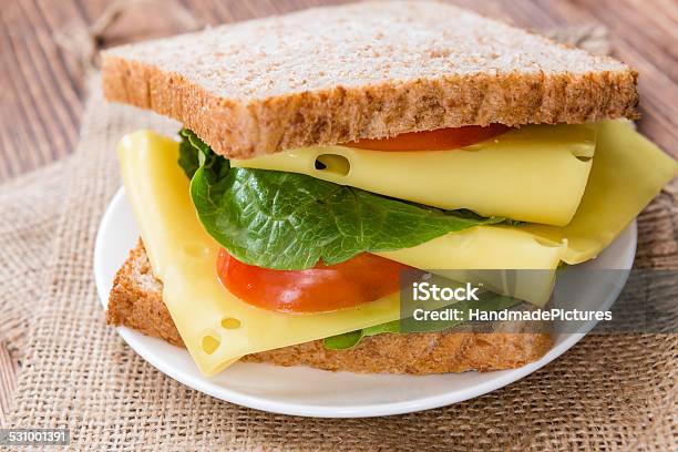 Fresh Made Cheese Sandwich Stock Photo - Download Image Now - Cheese Sandwich, 2015, Appetizer