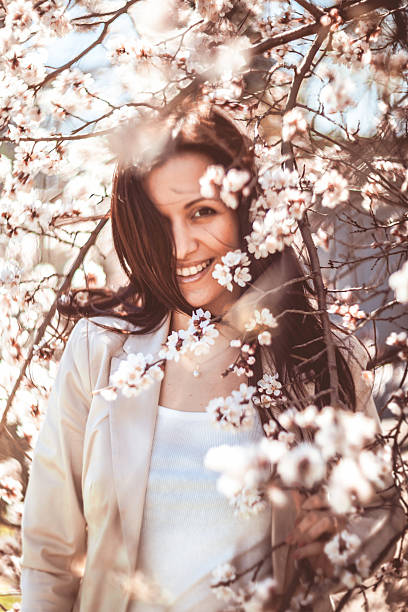 istock Woman in spring garden 531003518