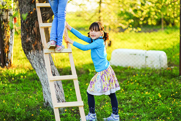 istock The child in garden. 531005208