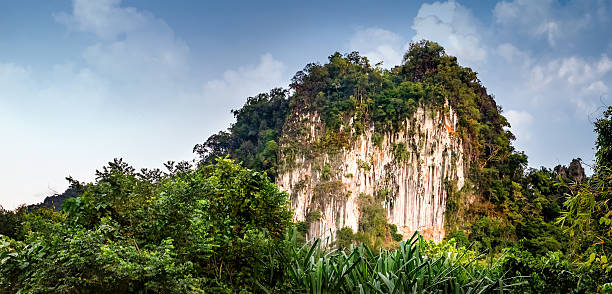 istock Mountain and mist at Khao-sok Suratthani, Thailand 531005210
