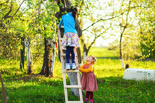 istock The child in garden. 531005734
