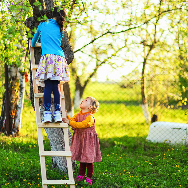 istock The child in garden. 531005806