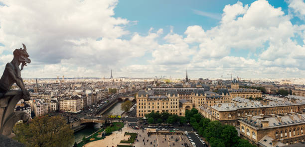 istock Gargoyle on Notre Dame Cathedral, France 531009422
