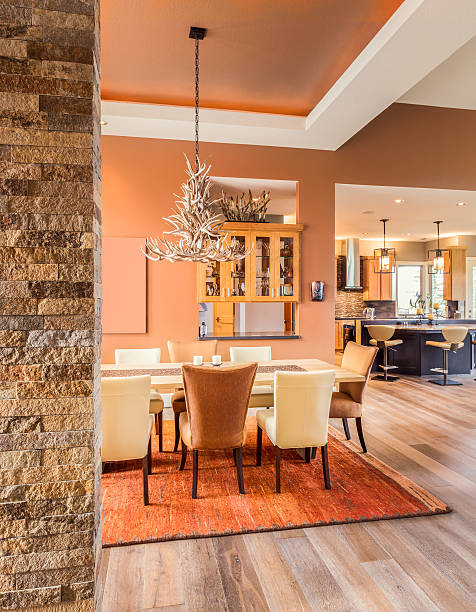 istock Dining Room in Luxury Home 531010005