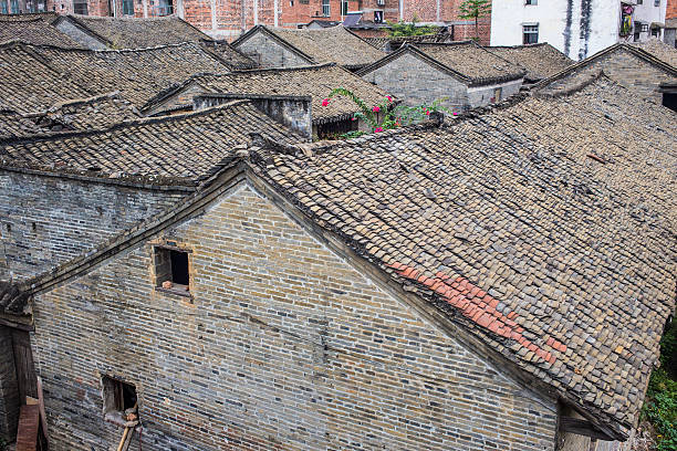 istock Red tile roof, aka Spanish or Mission clay tiles 531010072