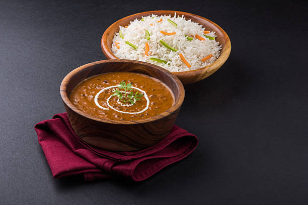 istock dal makhani / daal makhani/dal makhni with plain basmati rice 531010244