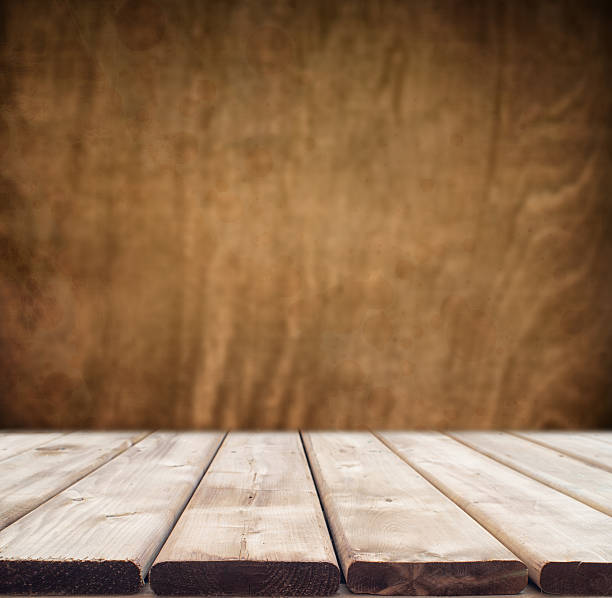 istock Wooden deck or table with wooden background 531010254