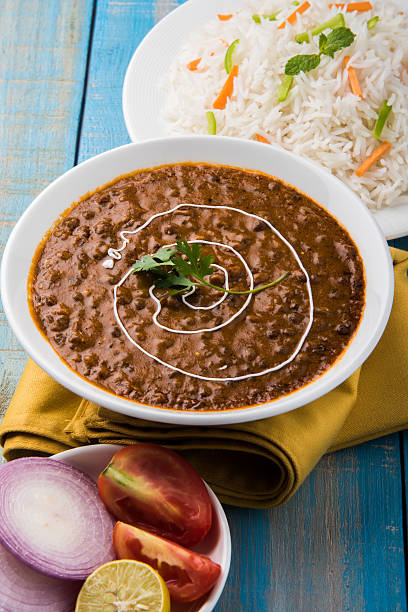 istock dal makhani / daal makhani/dal makhni with plain basmati rice 531011740