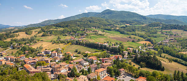 istock Oltrepo Pavese hilly region, summer panorama. Color image 531012009