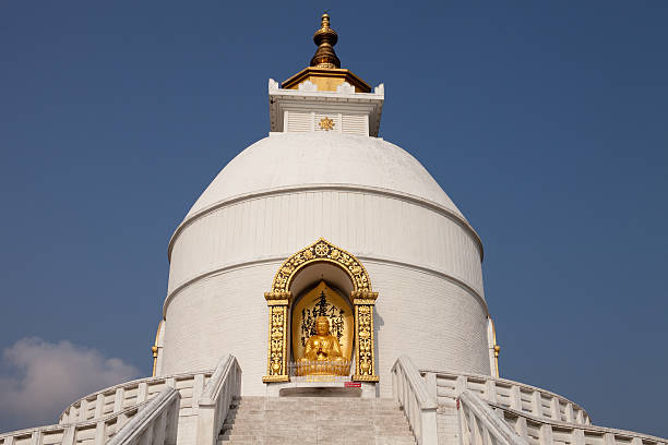 istock The World Peace Pagoda, Pokhara, Nepal. 531012213