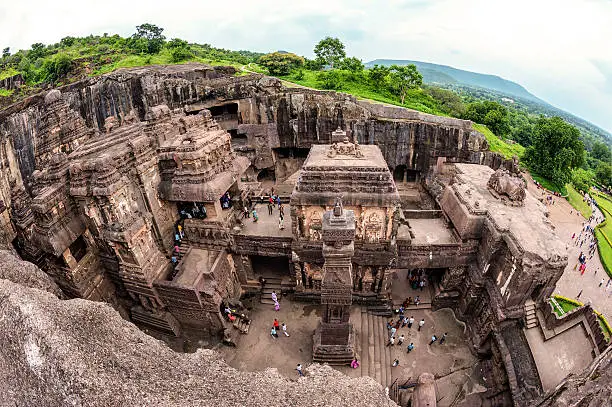 Ellora caves Maharashtra, India