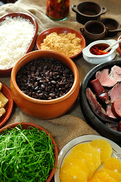 Feijoada, Brazilian traditional meal stock photo