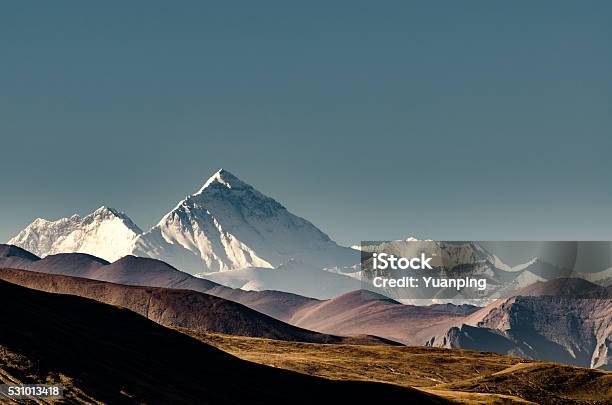 Mt Everest Tibet Stock Photo - Download Image Now - Mt. Everest, Tibet, Mountain