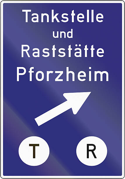 istock Gas station and rest stop Pforzheim 531015011