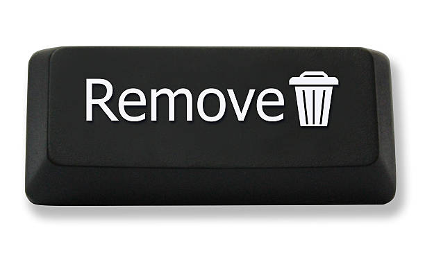remove key - computer delete bildbanksfoton och bilder