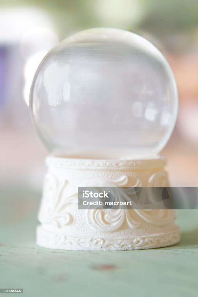 Template Template with crystal ball 2015 Stock Photo