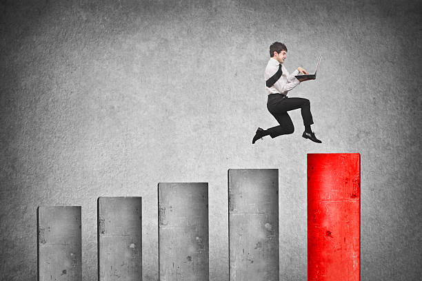 istock Jumping to the top 531019693