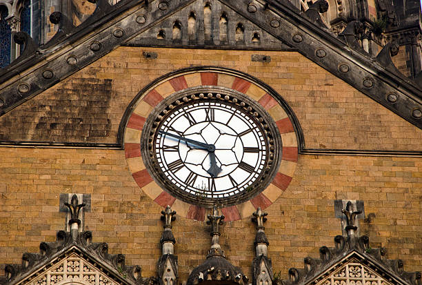 istock ornate clock on asia train station wall 531023217