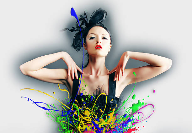 istock Girl in retro style 531026247