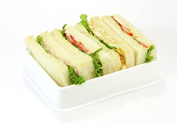 istock selection of Sandwiches with various fillings at a buffet 531033645