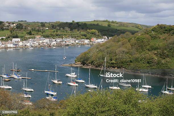 Fowey Stock Photo - Download Image Now - 2015, Coastline, Cornwall - England